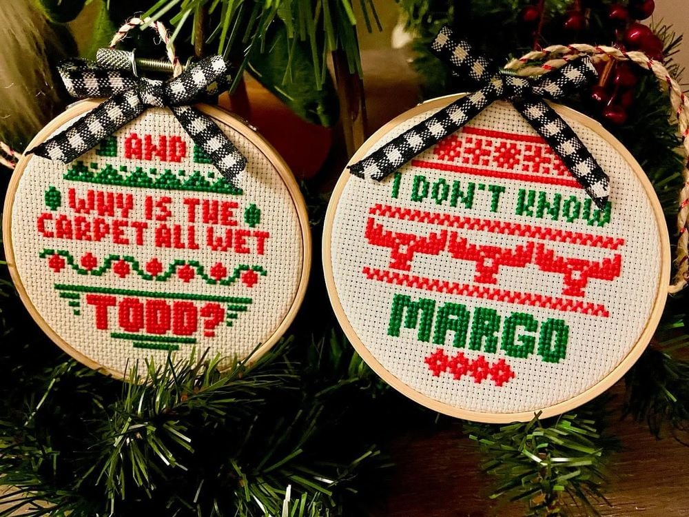 Todd and Margo Cross Stitch